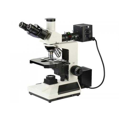HCJXL-2020B型 透反射三目正置明场金相显微镜【柯拉照明、透反射、明场/偏光观察】