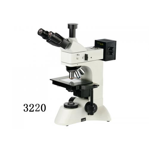 HCJXL-3220型 三目正置明场透反射金相显微镜【柯拉照明、明场/透反射观察】